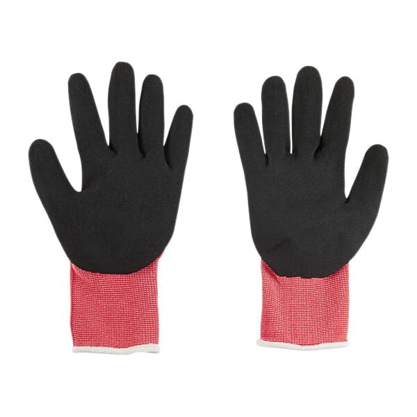 Milwaukee Cut Dipped Gloves Touchscreen Compatible Work